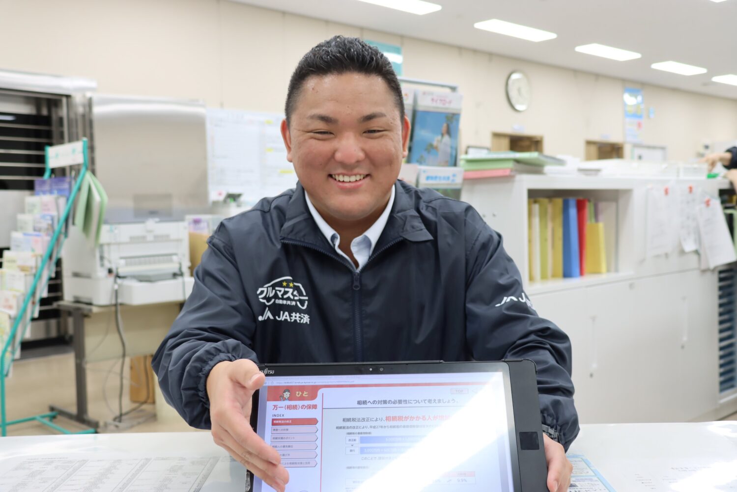 事業を通して組合員さんの暮らしを守るお仕事です。