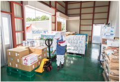 仕事風景（出荷準備）